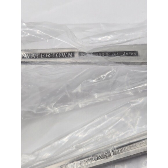 Watertown Stainless Steel Japan Serving Flatware Set of 4 VTG MCM - Picture 14 of 16